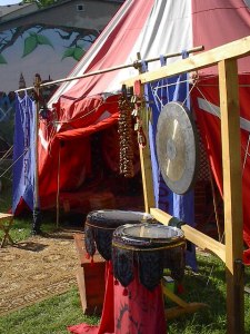 IM002936 Eastern style tents by Red Haircrow