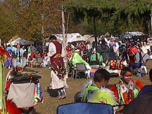 Beautiful Jingle Dress Dancer by Red Haircrow