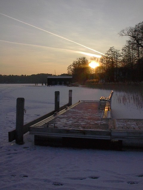 Lonely Bench by Red Haircrow