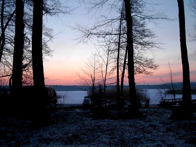 Sunset Over the Pier by Red Haircrow