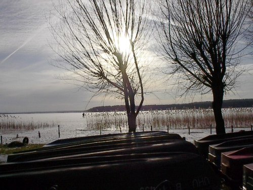 Waiting Boats by Red Haircrow