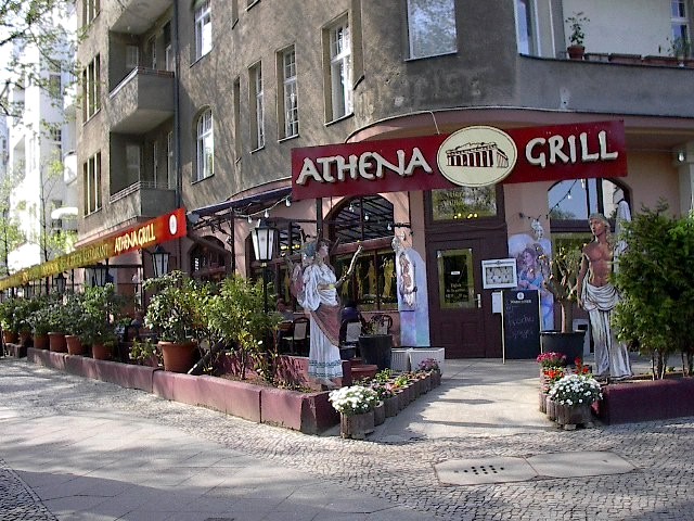 Greek Restaurant by Red Haircrow