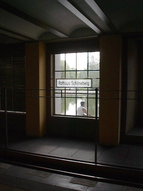 Rathaus Schöneberg U-bahn by Red Haircrow