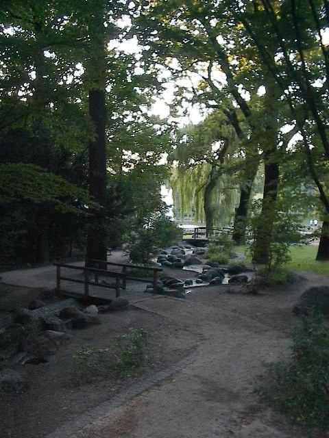 Path to Japan Garden by Red Haircrow