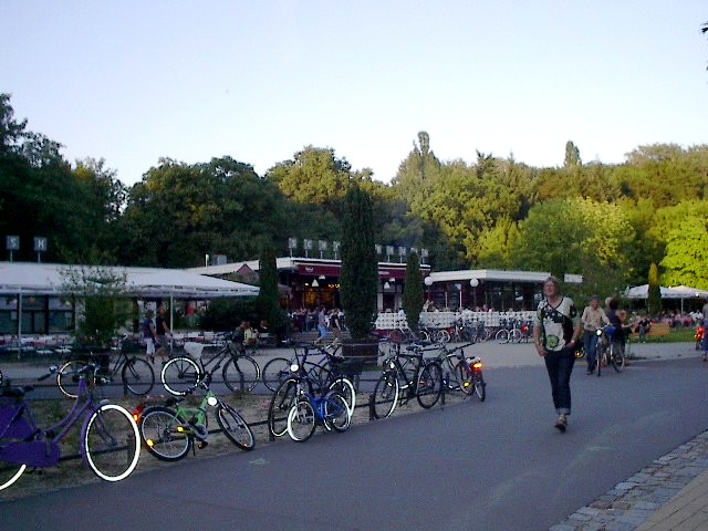 Strolling by Red Haircrow