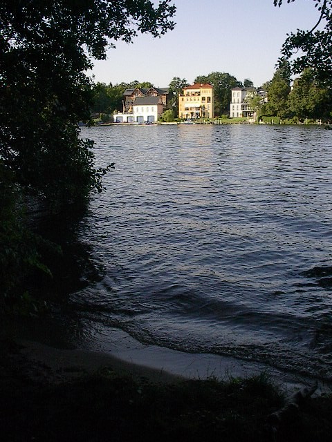 Little Beach With Villa View by Red Haircrow