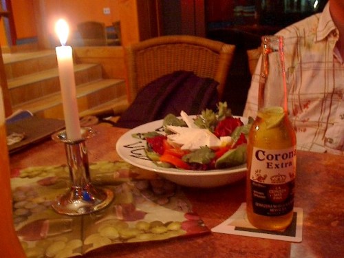 Summer Salad & Candlelight by Red Haircrow