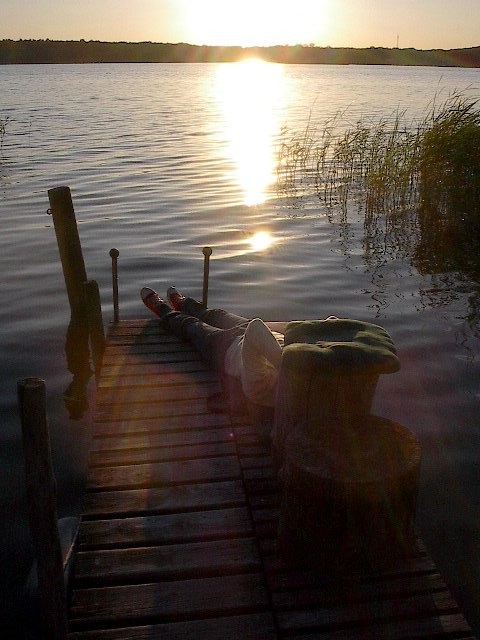 Relaxing by Red Haircrow