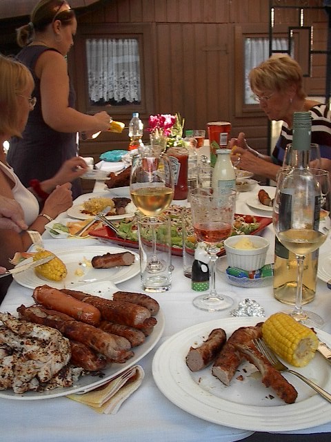 Serving at Dinner by Red Haircrow