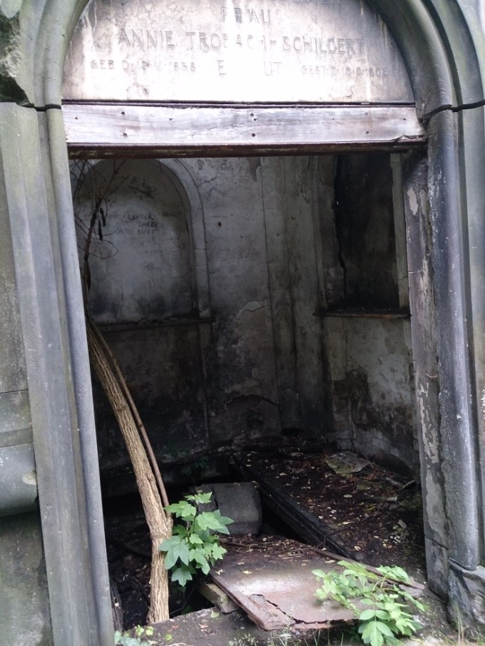 Broken Tomb by Red Haircrow